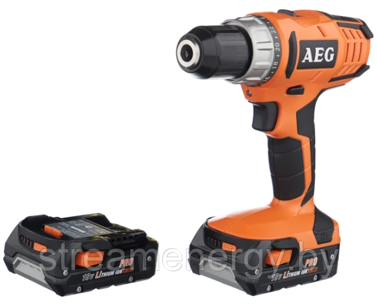 Аккумуляторная дрель - шуруповерт AEG Powertools BS18 G2 LI-152C - фото 2 - id-p93077915