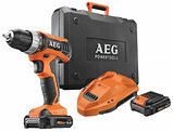 Аккумуляторная дрель - шуруповерт  AEG Powertools BS18 G2 LI-152C, фото 3