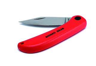 3526 Нож для кабеля, пластиковая рукоятка, без скребка (Brinko)