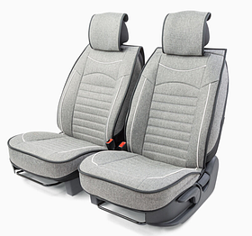 Каркасные накидки на передние сиденья "Car Performance", 2 шт., гобелен CUS-2082 L.GY