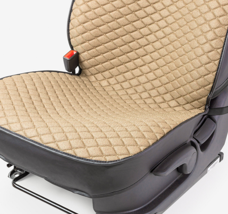 Каркасные накидки на передние сиденья "Car Performance", 2 шт., fiberflax CUS-2032 BE - фото 2 - id-p143093917