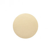 Сервировочная салфетка из натуральной кожи круглая  D 24 см