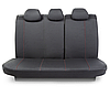 Комплект чехлов на сиденья Polo GTi, материал жаккард GTI-1102 BK/GY/RD, фото 2