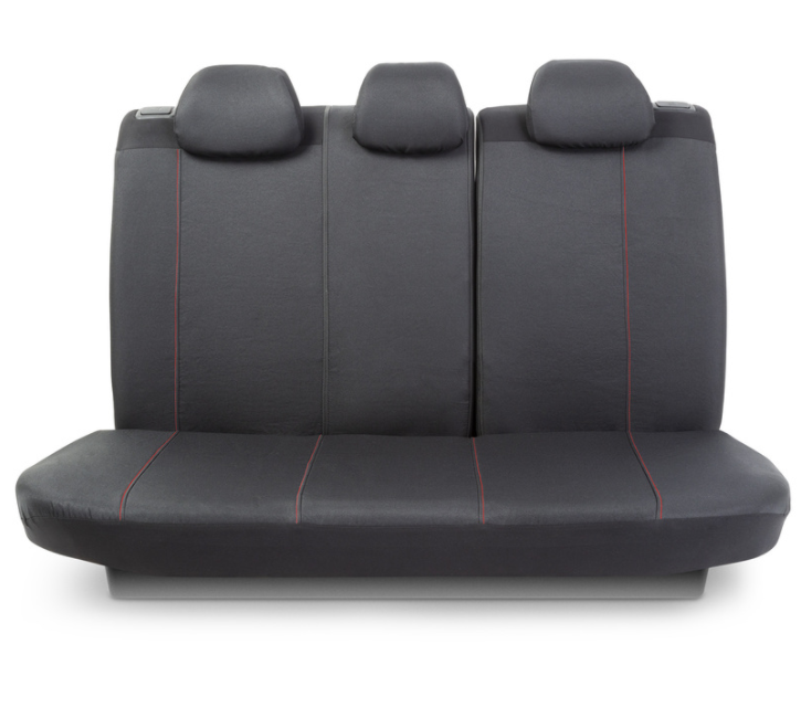 Комплект чехлов на сиденья Polo GTi, материал жаккард GTI-1102 BK/GY/RD - фото 2 - id-p143098211