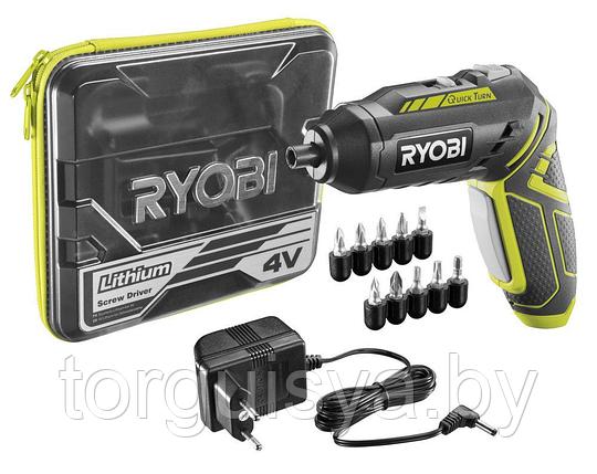 Отвертка аккумуляторная RYOBI R4SDP-L13T, фото 2