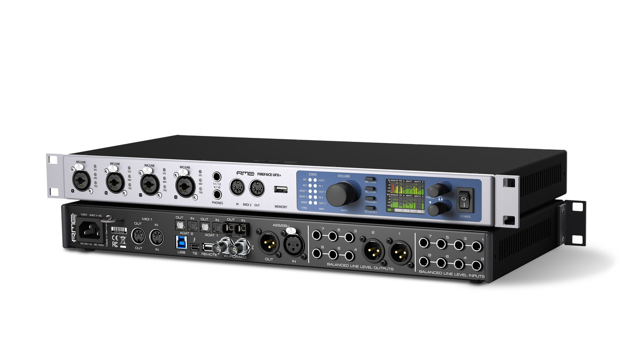 Аудио-интерфейс RME Fireface UFX+ - фото 3 - id-p77741353