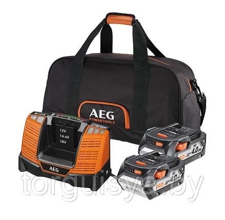 Аккумулятор AEG SET LL1840BL (2) с зарядным устройством (в сумке), фото 2