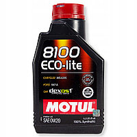 Моторное масло MOTUL 108534 8100 ECO-LITE 0W-20 1л (замена 104981)