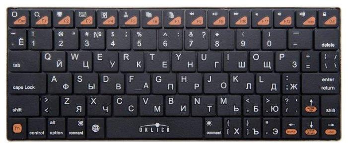 Клавиатура Oklick 840S Wireless Bluetooth Keyboard - фото 1 - id-p143126691