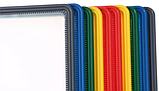 Перекидная система А4х10 настольная Color карманы цветные и подставка в комплекте, фото 4