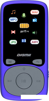 MP3 плеер Digma B4 8GB (синий), фото 2