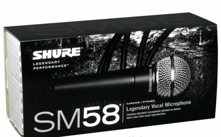 Микрофон Shure SM58 с держателем, фото 1