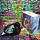 Беспроводные 5.0 bluetooth наушники со светящимися Кошачьими ушками HL89 CAT EAR Розовые, фото 8
