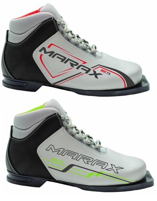 Ботинки лыжные MARAX MX-75 (75 мм, размеры 34, 35, 36, 38, 39, 41, 42, 43, 45, 46, 47) - фото 1 - id-p142828365