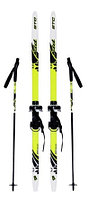 Лыжи STC детские с комбинированным креплением 130 см