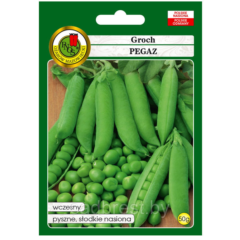 Семена Горох Пегас овощной PNOS (50 гр) Польша - фото 1 - id-p143177376
