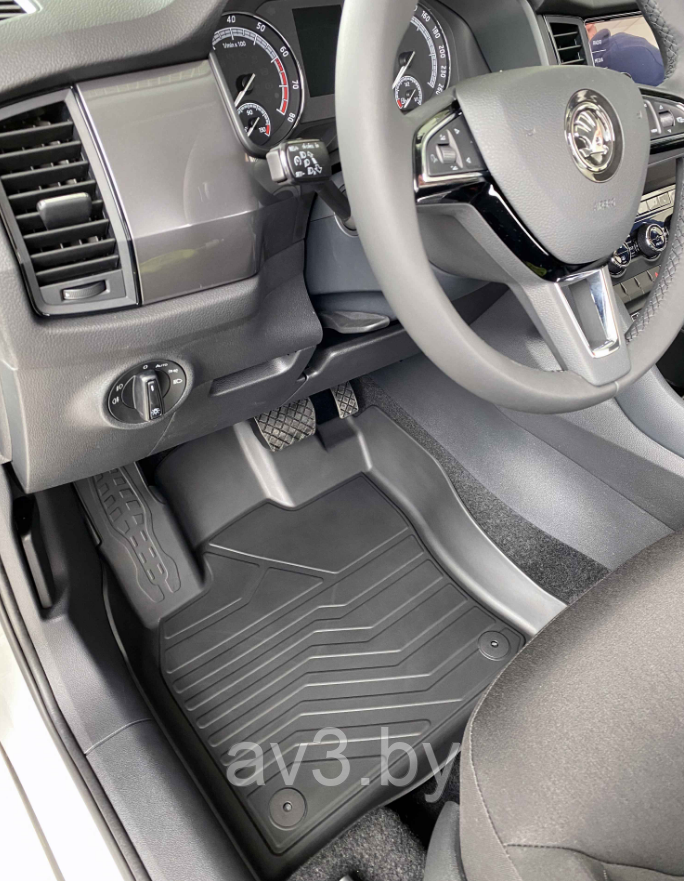Коврики в салон Skoda Kodiaq (2016- 5 мест / Шкода Кодиак (SRTK)