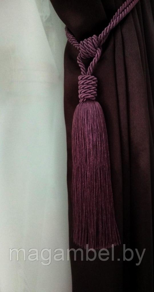 Кисть "Мэри" сиреневого цвета для штор и гардин цвет М31