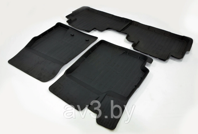 Коврики в салон Toyota Highlander U40 (2010-2013) /Тойота Хайлендер (SRTK)