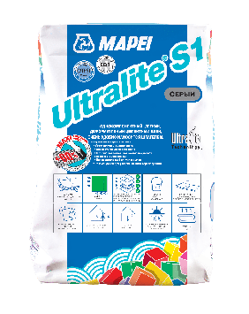 Клей для крупноформатной плитки ULTRALITE S1       MAPEI