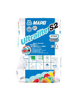 Клей для большеформатной плитки ULTRALITE S2  MAPEI