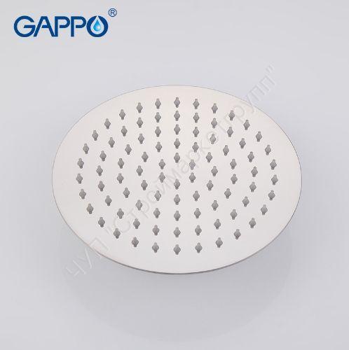 Встроенный смеситель для ванны с тропическим душем (хром.) Gappo G7101 - фото 2 - id-p143196546