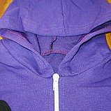 Детский спортивный костюм для девочки, Минни фиолетовый 80, фото 3