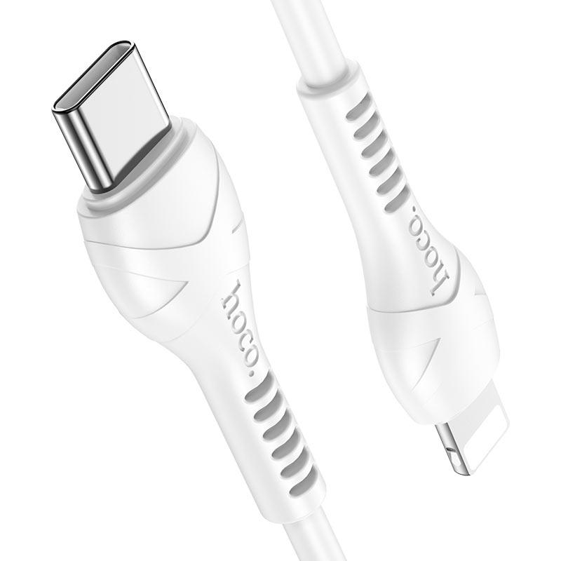 USB дата-кабель Type-C на Lightning Hoco X55 Trendy PD зарядка и передача данных - фото 4 - id-p143199171