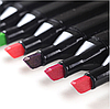 Маркеры - фломастеры для скетчинга Touch Lecai, набор 24 цветов (двухсторонние), фото 5