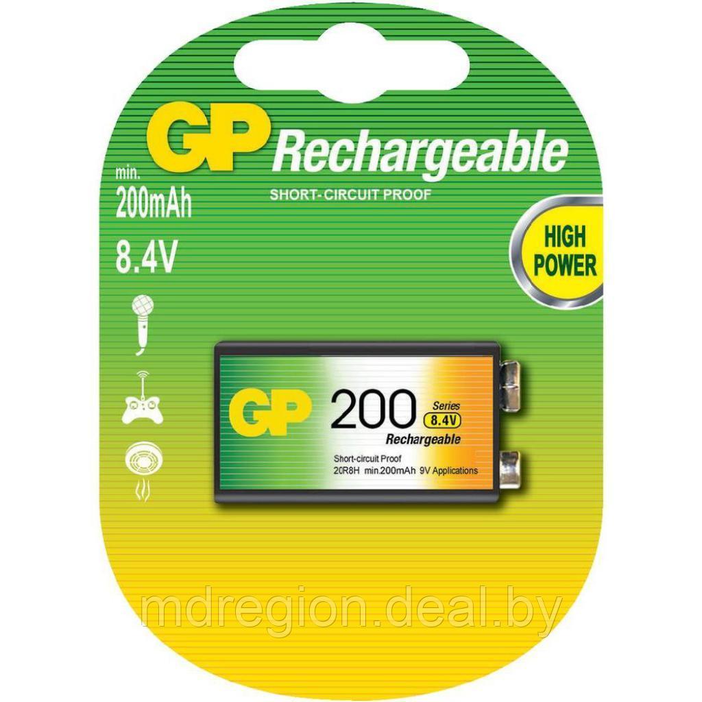 Аккумулятор GP 20R8H-2UE1 200mAh BP - фото 1 - id-p143206820