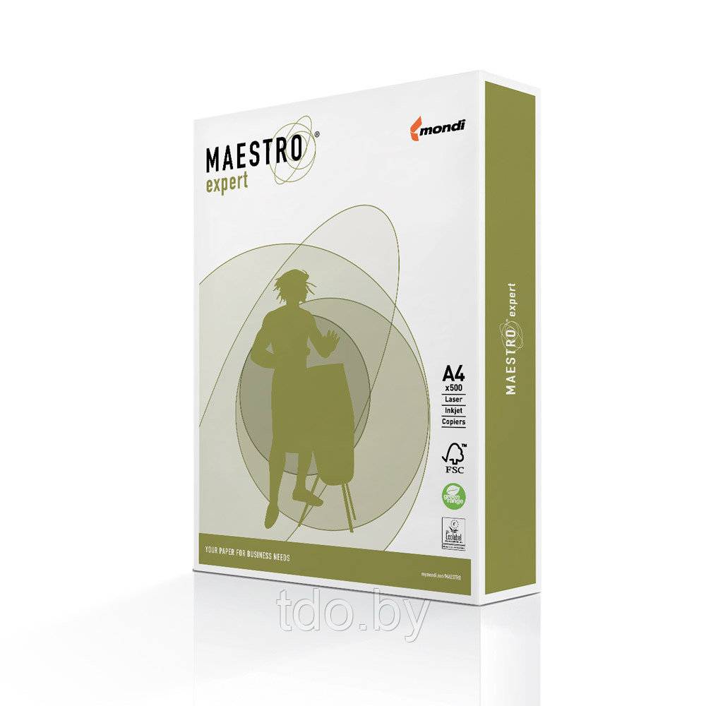 Офисная бумага MAESTRO EXPERT, А4, 500 листов, 80 г/кв.м