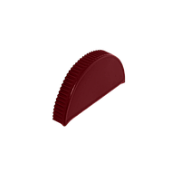 Заглушка конька полукруглого плоская