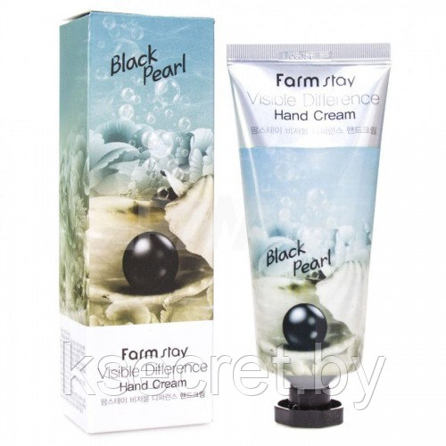 [Farmstay] Farm Stay Visible Difference Hand Black Pearl (черный жемчуг) 100 g - фото 1 - id-p143246873