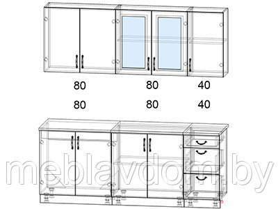 Кухня Мила Крафт 2,0А - фото 4 - id-p142981520