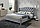 Кровать SIGNAL ASPEN VELVET BLUVEL 78 зеленый/дуб, 140x200. Производство Польша., фото 3