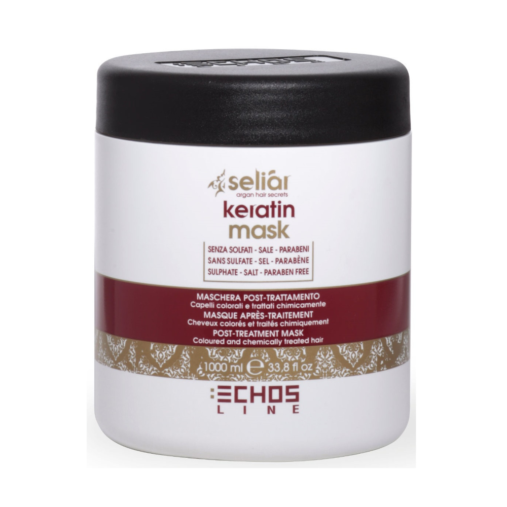 ECHOS LINE Восстанавливающая маска с маслом Аргании и кератином 1000 - фото 1 - id-p143268722