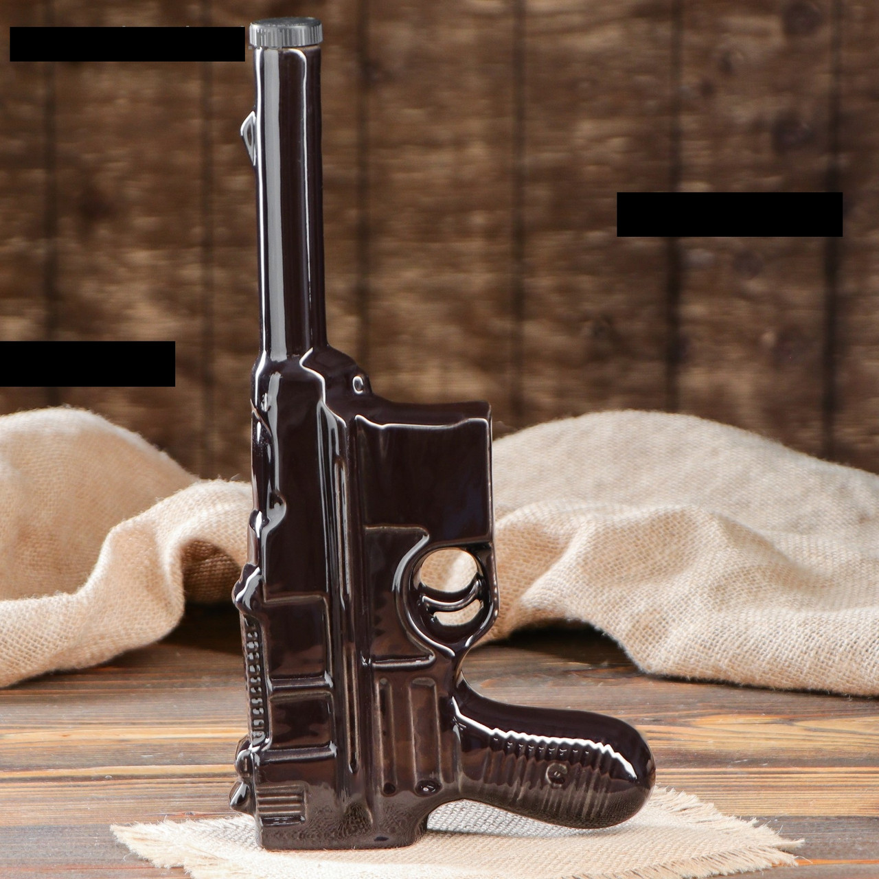 Набор для коньяка "Пистолет Маузер", 7 предметов в наборе (0,5/0,05 л). - фото 3 - id-p143270199