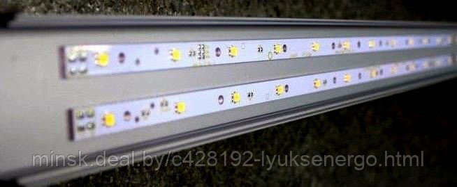 Светодиодный LED модуль линейка 10Вт 100-110Лм 6000К 560x10х1мм - фото 2 - id-p143270786