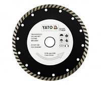 Круг алмазный 180x22,2мм (турбо) "Yato" YT-6024