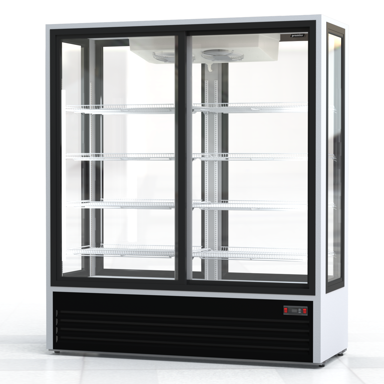Шкаф холодильный Премьер ШВУП1ТУ-1,5 К2 (В/Prm, +1 +10) двери-купе - фото 1 - id-p143281751