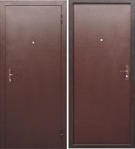 Двери входные металлические Металл/Металл - фото 1 - id-p143288844