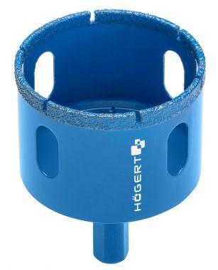 Коронка алмазная для керамической плитки и камня 32 мм, шестигранный хвостовик, HOEGERT, фото 2