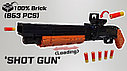 Конструктор Winchester Model M1887, 863 дет., XB-24001, аналог LEGO, фото 4
