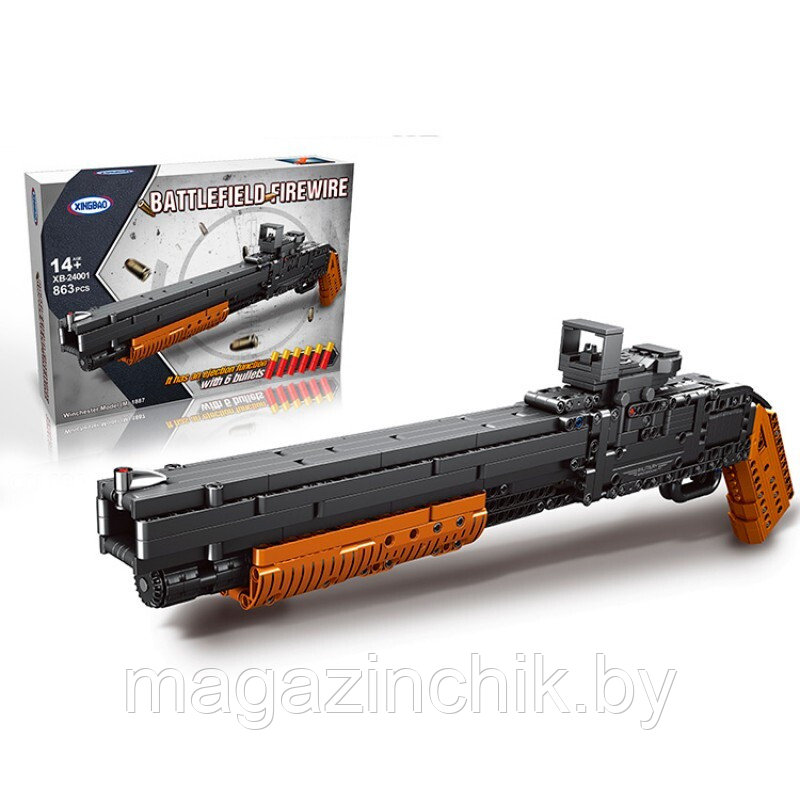 Конструктор Winchester Model M1887, 863 дет., XB-24001, аналог LEGO