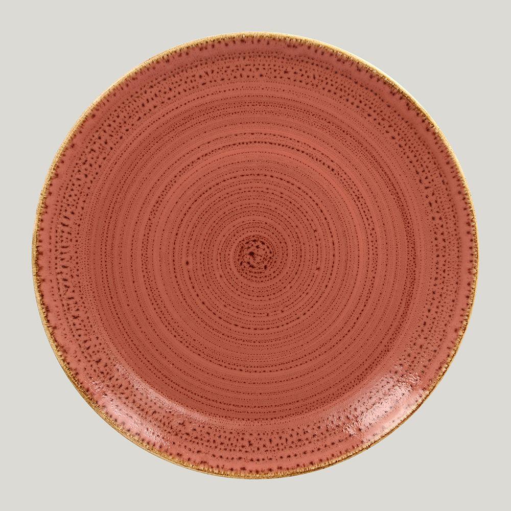 Тарелка RAK Porcelain Twirl Coral плоская 29 см - фото 1 - id-p143294449