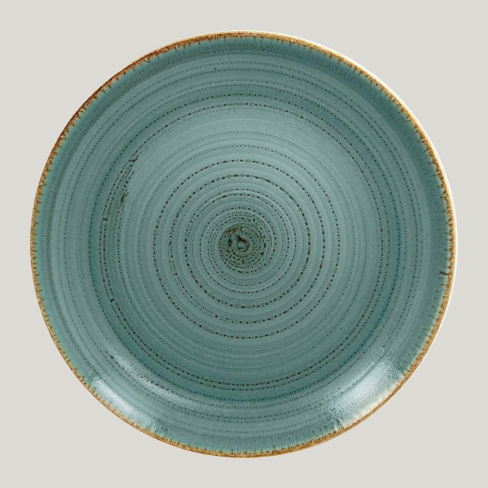 Тарелка RAK Porcelain Twirl Lagoon плоская 18 см