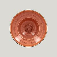 Глубокая тарелка RAK Porcelain Twirl Coral 480 мл, 26*9 см