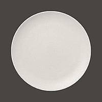 Тарелка RAK Porcelain NeoFusion Sand круглая плоская 27 см (белый цвет)