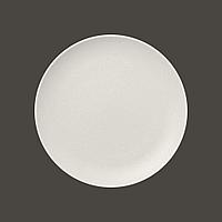 Тарелка RAK Porcelain NeoFusion Sand круглая плоская 24 см (белый цвет)