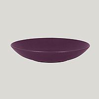 Тарелка RAK Porcelain Neofusion Mellow Plum purple глубокая круглая, 26 см, 1200 мл (фиолетовый цвет